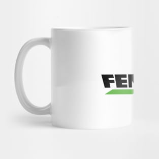 Fendt Tractors Logo green black Mug